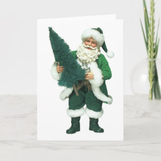 Irish Santa Helgkort