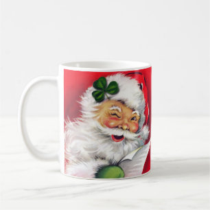 Irish Santa, Irish jul Mugg, Ireland Coffee M Kaffemugg