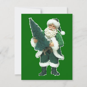 Irish Santa Julkort