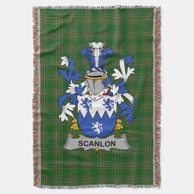 Irish Scanlon eller O_Scanlan Jackar av Arm Family Filt (Framsidan Vertikal)