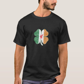 Irish Scouse Flagga T Shirt