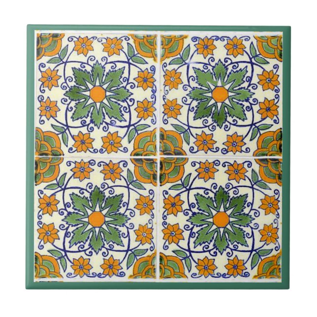 Irish See Tiles. Kakelplatta (Framsidan)
