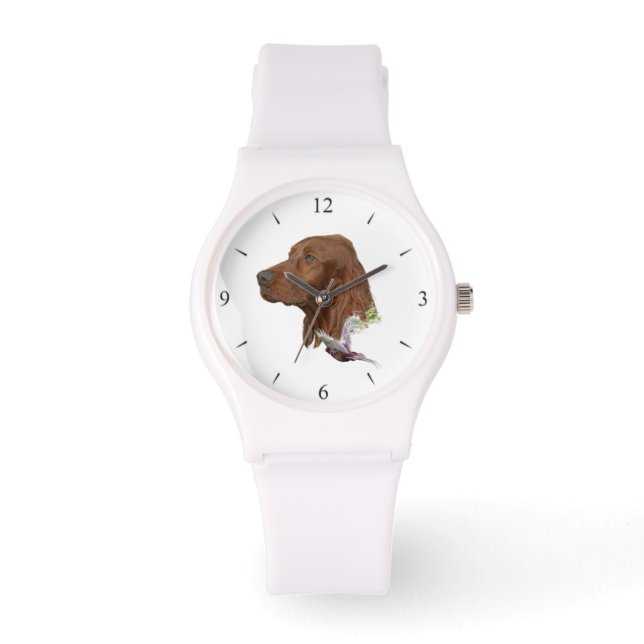 Irish Setter Armbandsur (Framsida)