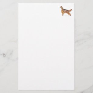 Irish Setter Brevpapper