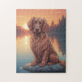Irish Setter dog Pussel