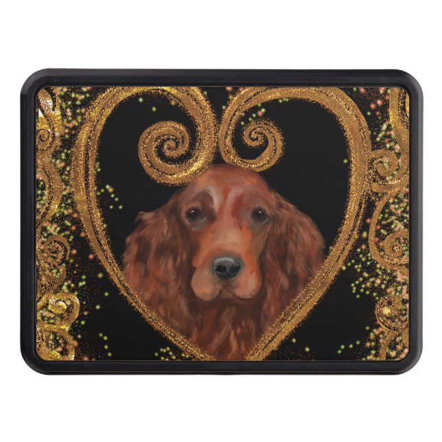 IRISH SETTER DRAGKROKSSKYDD (Framsidan)