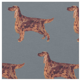 Irish Setter Fabric Tyg