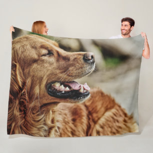 IRISH SETTER FLEECEFILT