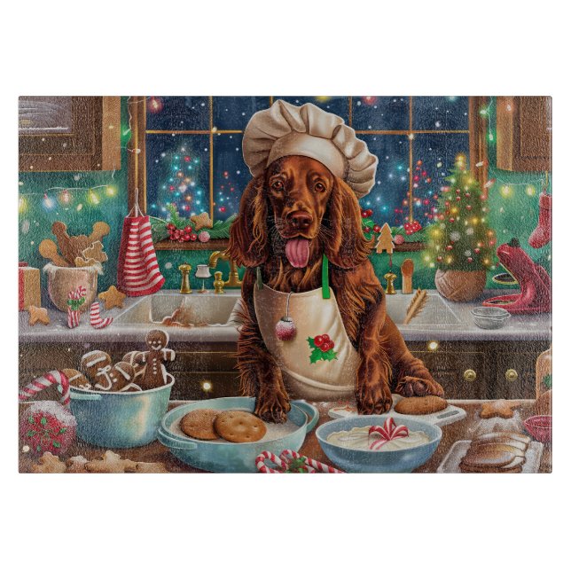 Irish Setter Helgdag Baking: Festive God jul (Framsidan)