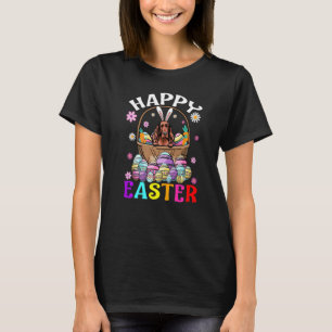 Irish Setter Hund Glad påsk Bunny Eggs Påsk T Shirt