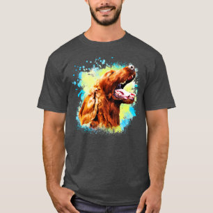 Irish Setter Hund T Shirt