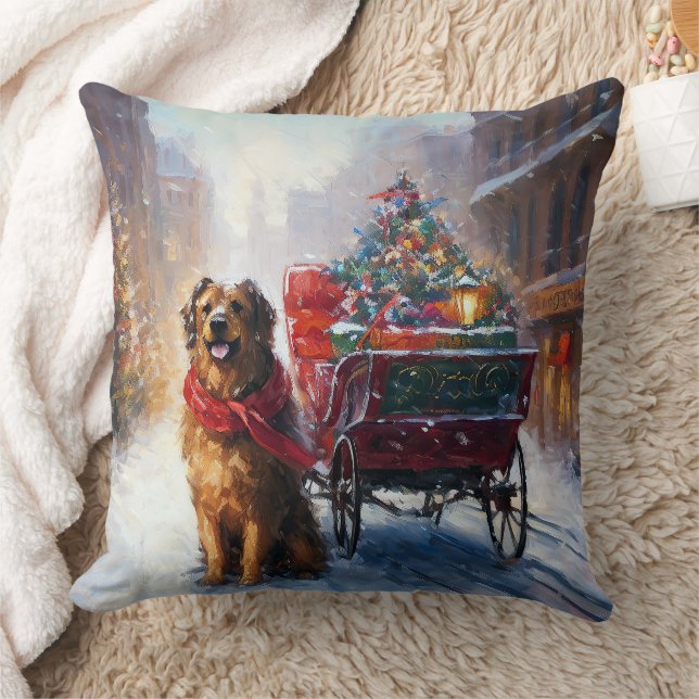 Irish Setter jul Festive Season Kudde (Filt)