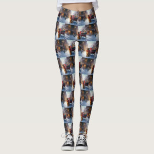 Irish Setter jul Festive Season Leggings
