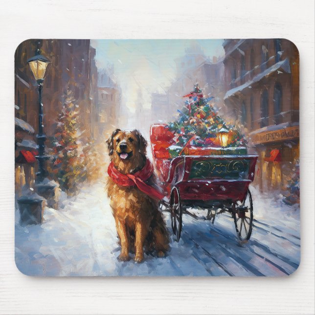 Irish Setter jul Festive Season Musmatta (Framsidan)