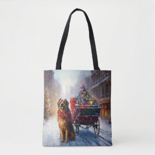 Irish Setter jul Festive Season Tygkasse