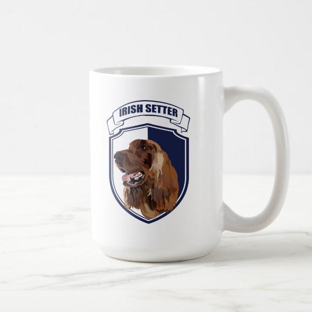 Irish setter kaffemugg (Höger)