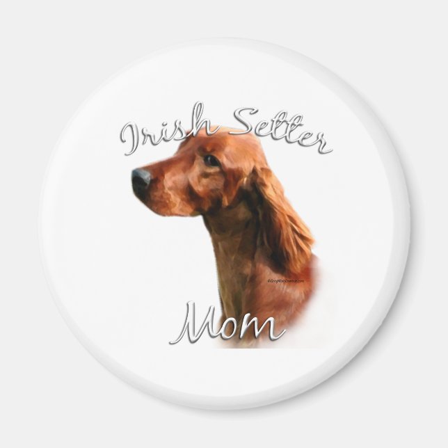 Irish Setter Mamma 2 Magnet (Framsidan)