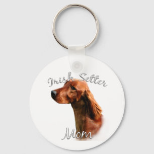 Irish Setter Mamma 2 Nyckelring