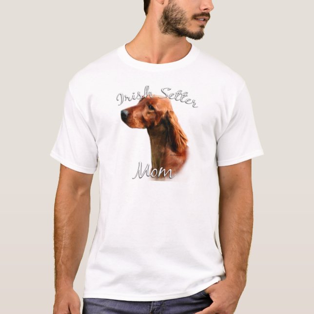 Irish Setter Mamma 2 T Shirt (Framsida)