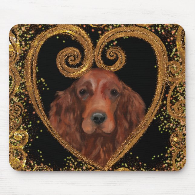 IRISH SETTER MUSMATTA (Framsidan)