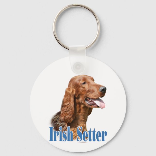 Irish Setter Namn Nyckelring (Framsida)