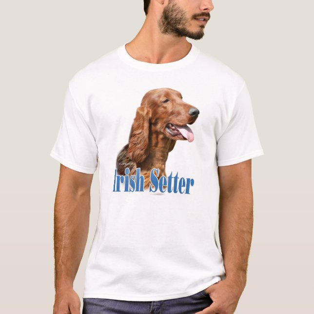 Irish Setter Namn Tee Shirt (Framsida)