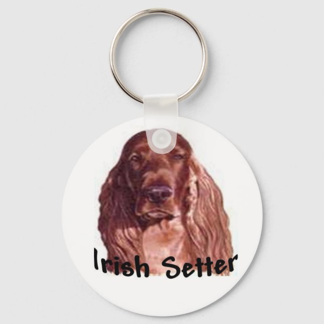 Irish Setter Nyckelring (Framsida)