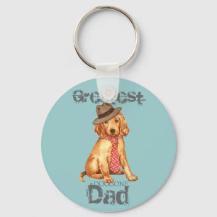 Irish Setter Pappa Nyckelring