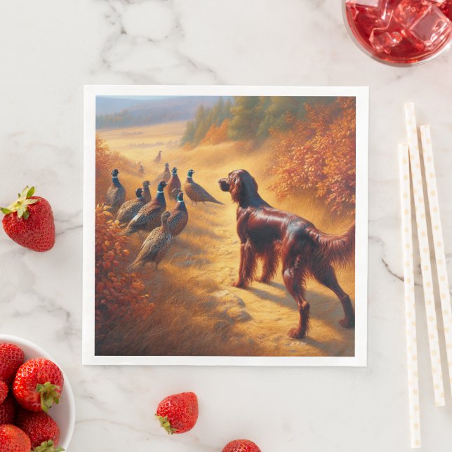 Irish Setter Pappersservett (Insitu)