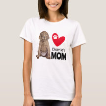 Irish Setter Personlig Mamma T-Shirt