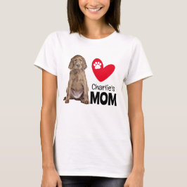 Irish Setter Personlig Mamma T-Shirt