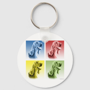 Irish Setter Pop Nyckelring