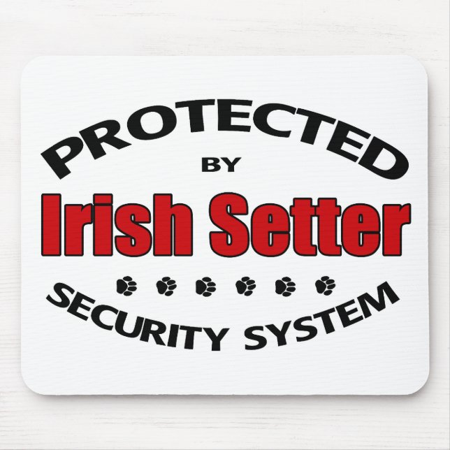 Irish Setter Security Musmatta (Framsidan)