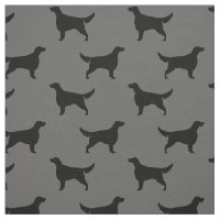 Irish Setter Silhouettes Mönster Black och Grått