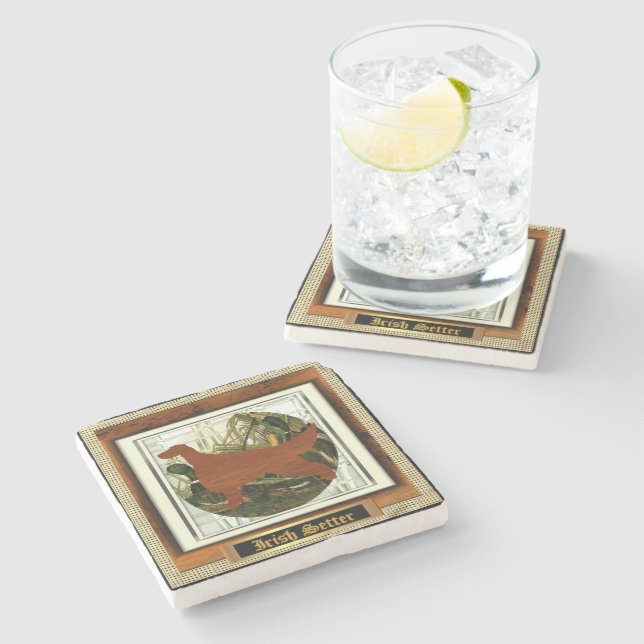 Irish Setter Sport Group Gifts Stenunderlägg (Sidan)