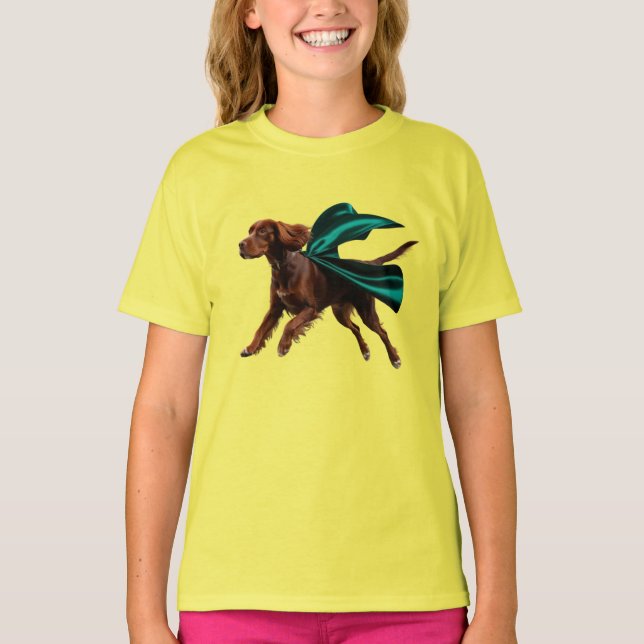 Irish Setter Superassistance Barn T-Shirt (Framsida)