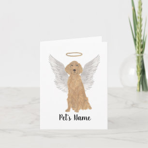 Irish Setter Sympathy Memorial Kort