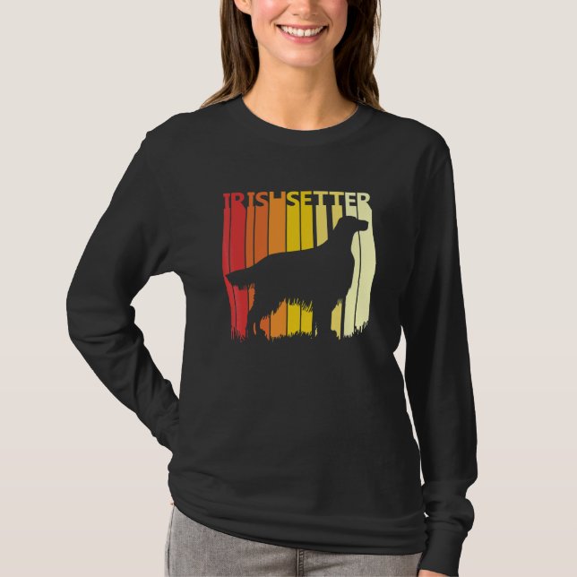 Irish Setter T Shirt (Framsida)