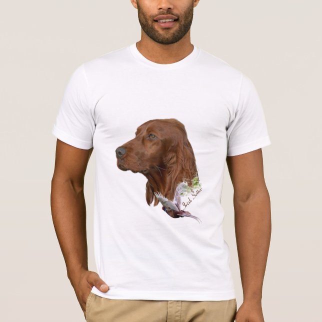Irish Setter T Shirt (Framsida)