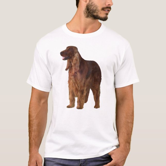 Irish Setter T Shirt (Framsida)