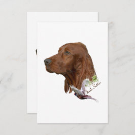 Irish Setter Tack Kort