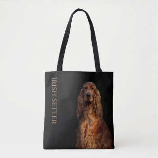 Irish Setter Tote Tygkasse