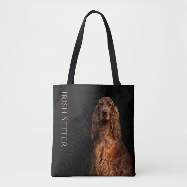 Irish Setter Tote Tygkasse (Framsida)