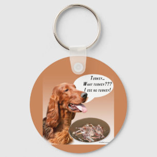 Irish Setter Turkey Nyckelring