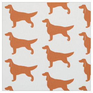 Irish Setter Tyg