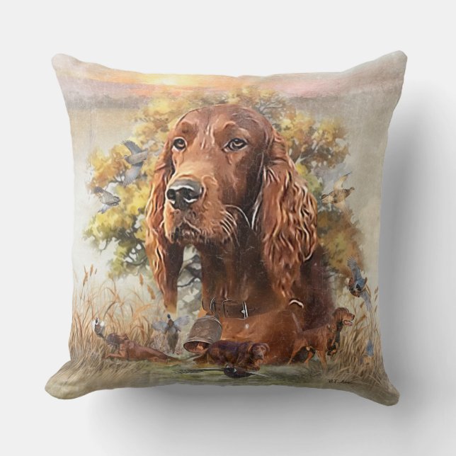 Irish Setter - Ultimate Upland Bird Hund Kudde (Framsida)