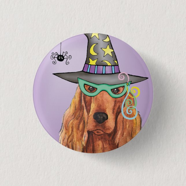 Irish Setter Witch Knapp (Framsida)
