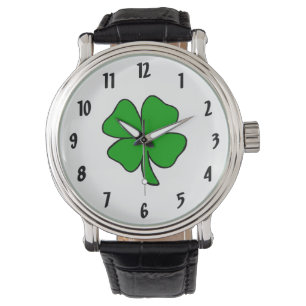 Irish Shamrock Armbandsur