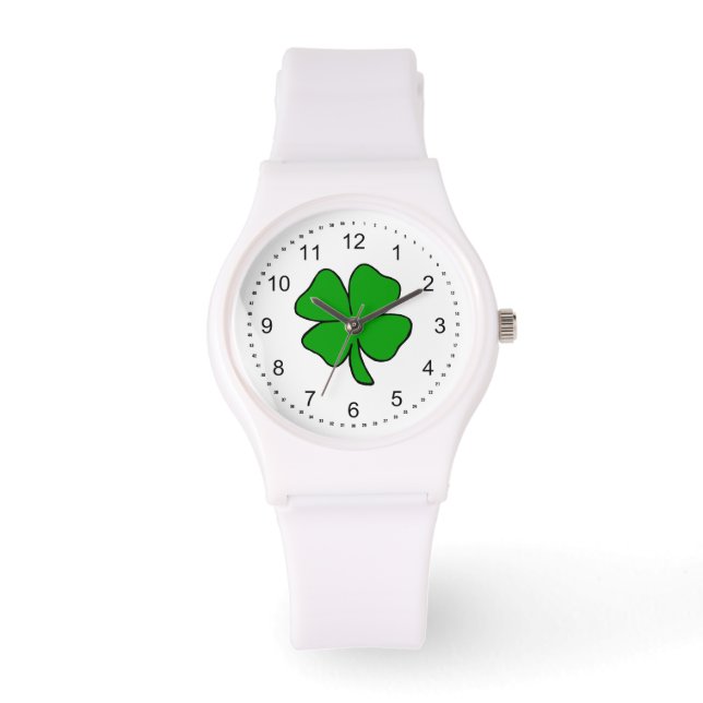 Irish Shamrock Armbandsur (Framsida)
