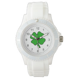 Irish Shamrock Armbandsur